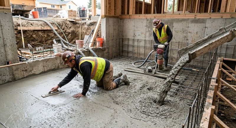 Basement Concrete Installation in Callahan, FL