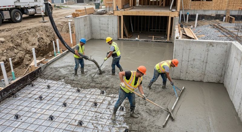 Basement Concrete Installation in Clay County, FL
