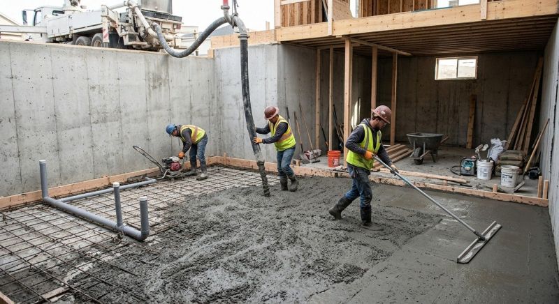 Basement Concrete Installation in Orange Park, FL