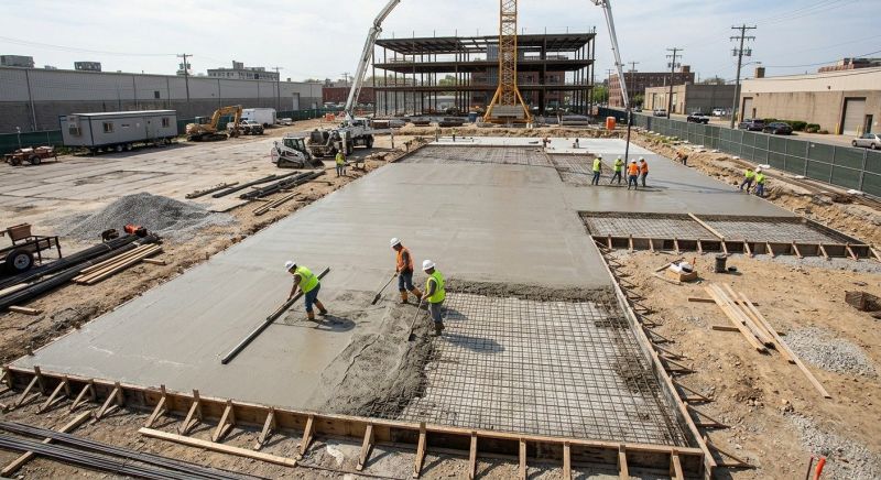 Commercial Slab Installation in Orange Park, FL