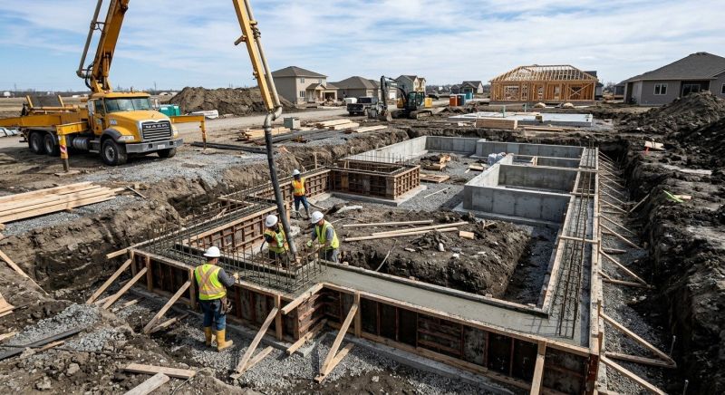 Concrete Foundation Installation in Atlantic Beach, FL