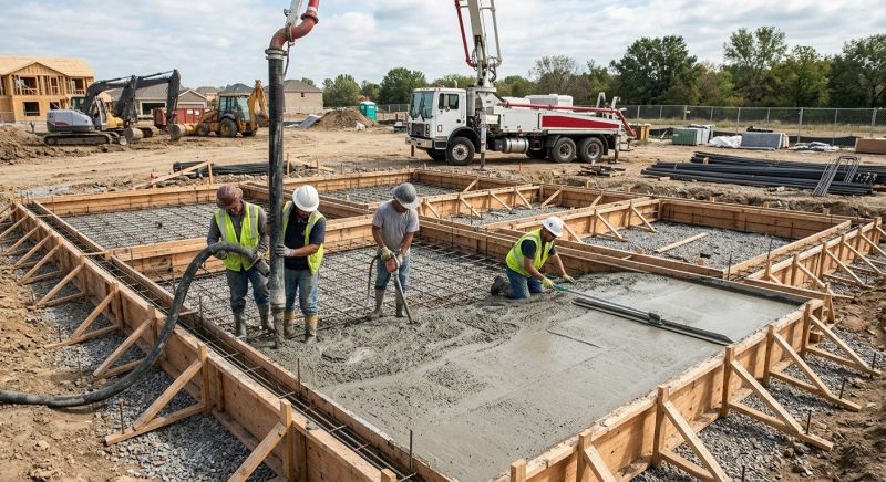 Concrete Foundation Installation in Atlantic Beach, FL
