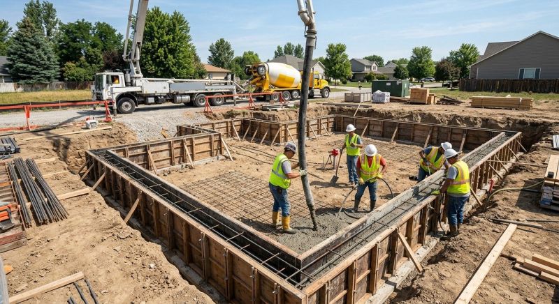 Concrete Foundation Installation in Jacksonville Beach, FL