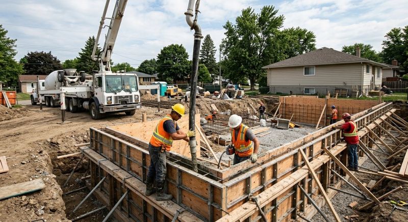 Foundation Wall Pouring in Baker County, FL