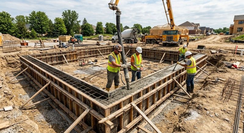 Foundation Wall Pouring in Clay County, FL